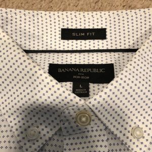 Banana Republic Slim Casual/Dress Shirt Men’s L